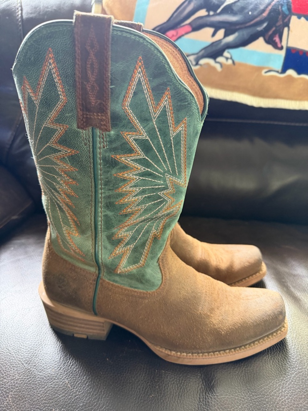 Women’s Ariat Decatur Boots Size 8C - Picture 3 of 7